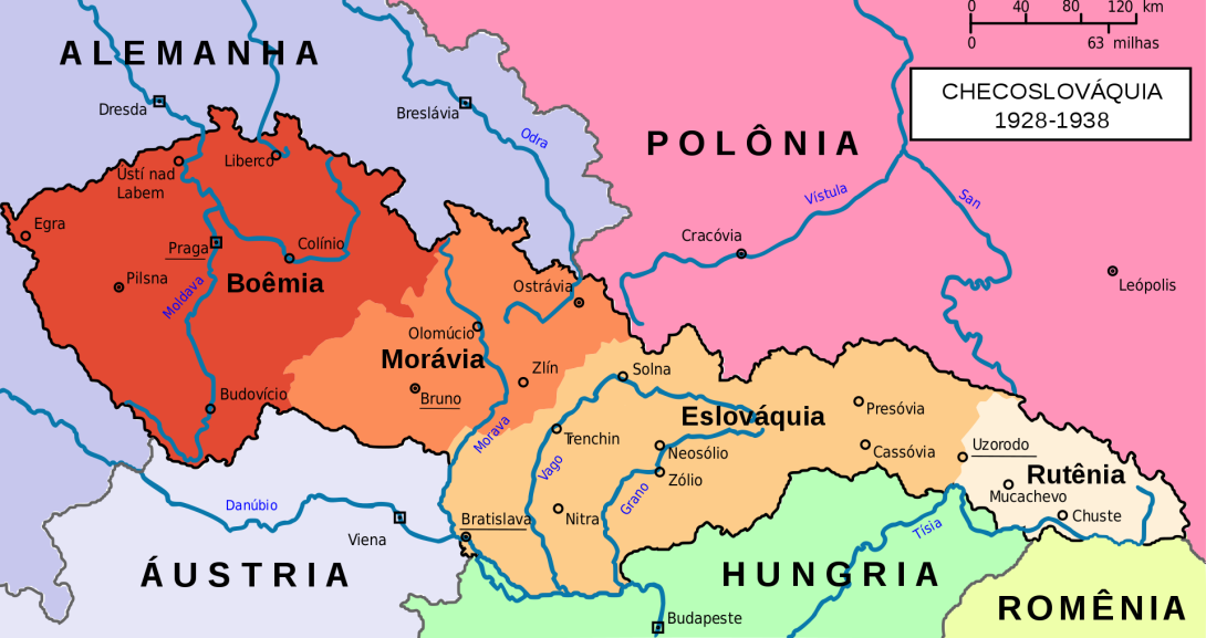 É fundada a República da Checoslováquia