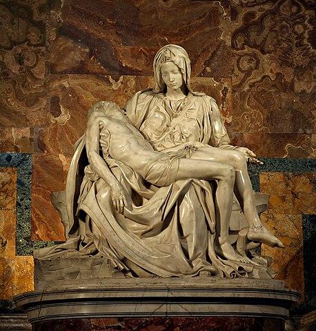 Obra-prima Pietà é encomendada a Michelangelo