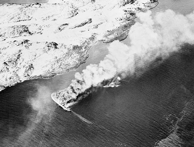 Cruzador alemão é afundado pelos britânicos na África, na Primeira Guerra