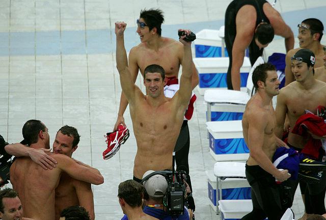Michael Phelps conquista sua oitava melhada em uma olímpiada