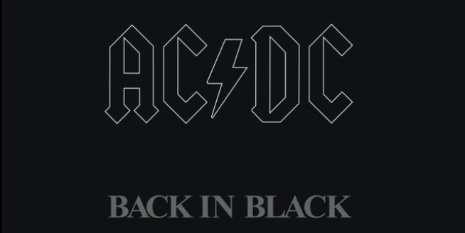 AC/DC lança o álbum clássico Back in Black