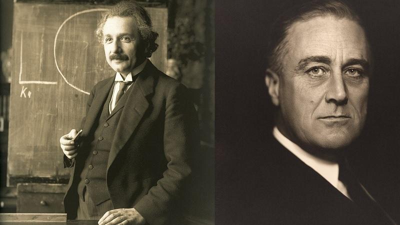 Carta de Albert Einstein ao presidente Roosevelt resulta na criação do Projeto Manhattan
