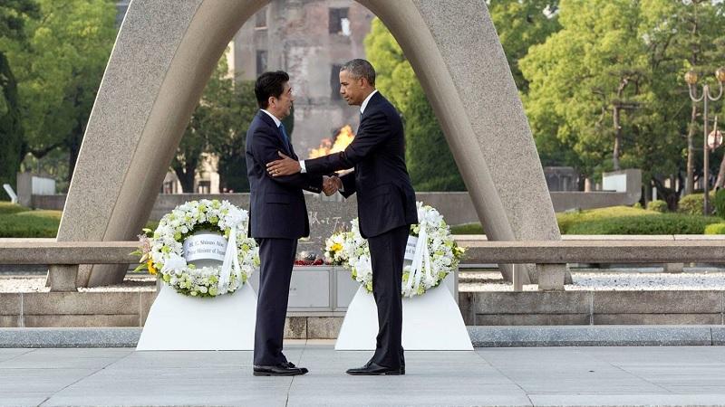 Barack Obama se torna o primeiro presidente dos Estados Unidos a visitar Hiroshima