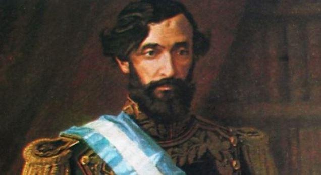 Bartolomé Mitre assume a presidência da Argentina