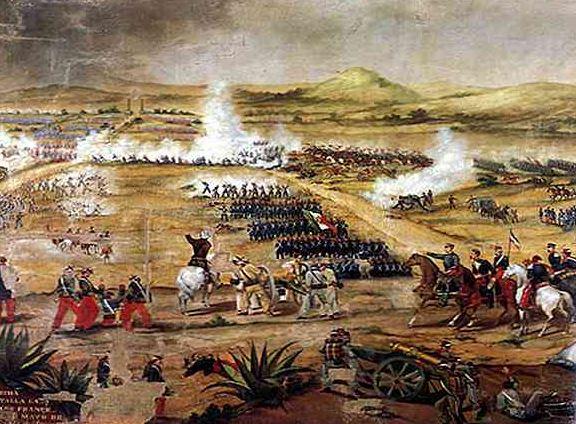 Travou-se a Batalha de Puebla