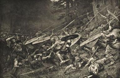 Ocorre a Batalha da Floresta de Teutoburg, a "maior derrota de Roma"