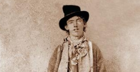 Fora da lei do Velho Oeste dos EUA, Billy the Kid é preso pela primeira vez
