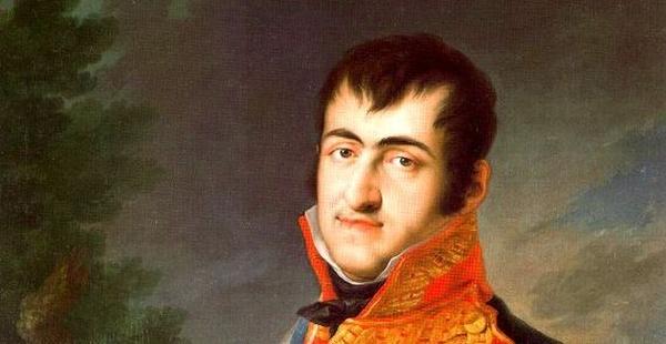 Bonaparte restitui a coroa da Espanha a Fernando VII