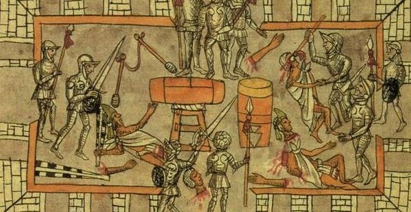Ocorre a derrubada de Tenochtitlán, a capital do Império Asteca