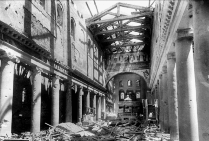 Segunda Guerra Mundial: americanos bombardeiam Roma