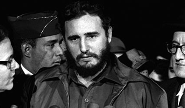 Fidel Castro desembarca em Nova York