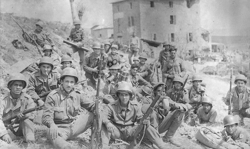 FEB entra em combate na Itália durante a Segunda Guerra Mundial