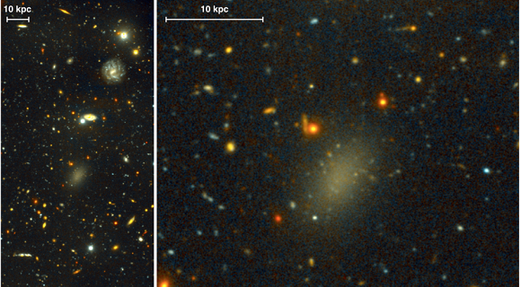 Descoberta galáxia com 99,99% de matéria escura