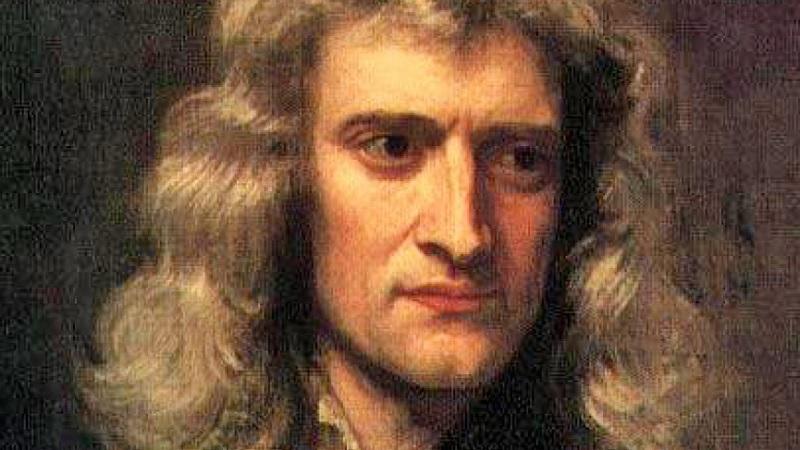 Morre Isaac Newton, matemático e físico britânico