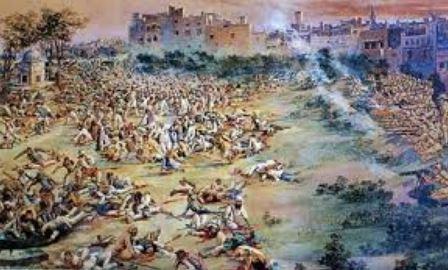 Ocorre o Massacre de Amritsar