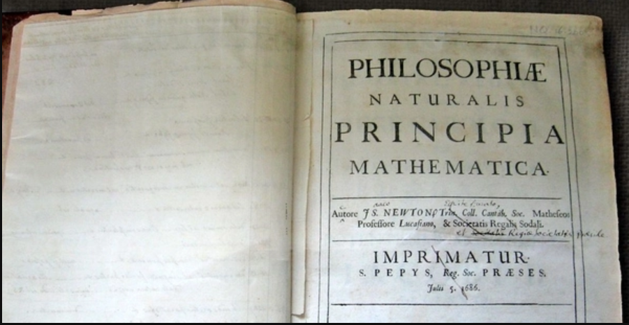 Isaac Newton publica "Princípios Matemáticos da Filosofia Natural", uma das obras mais importantes d