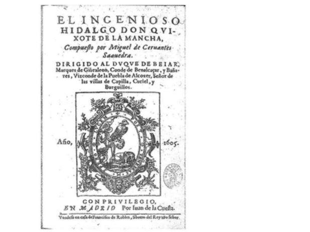 Publicada a primeira edição de Dom Quixote de la Mancha