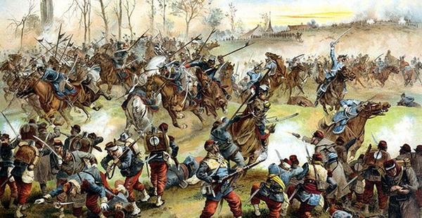 É travada a Batalha de San Quintín, entre Espanha e França