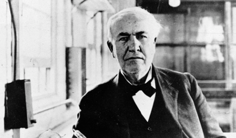 Thomas Edison patenteia seu projetor de filmes