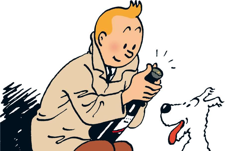 Primeira aparição de Tintim, famoso personagem de histórias em quadrinhos de Hergé
